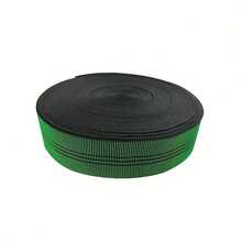 1pc (5m/25m) Optional, Heavy Duty Elastic Webbing Green & Black Striped Sofa Chair Seat Cushion Replacement Strap, Sofa Elastic Band, Sofa Seat Backrest Elastic Strap - A - View 15