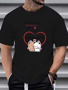 Camisetas de hombre - Negro - Ver 3