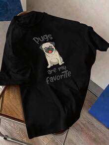 Men T-Shirts - 黑色 - 查看 5