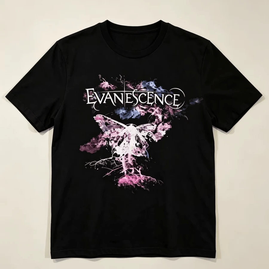Customized T-Shirt Streetwear TshirtRetro Print Men Women Cotton Casual Unisex - Black - View 1