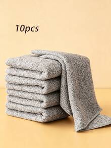 10 buah Handuk Pembersih Mobil Mikrofiber, Sangat Menyerap, Cepat Kering, Dapat Digunakan Kembali dan Dicuci, Kain Pembersih Bebas Serat dan Tahan Minyak, Cocok untuk Detailing Mobil, Dapur dan Pembersihan Rumah - A - View 9
