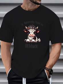Men T-Shirts - Black - View 3