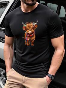 Men T-Shirts - Black - View 6
