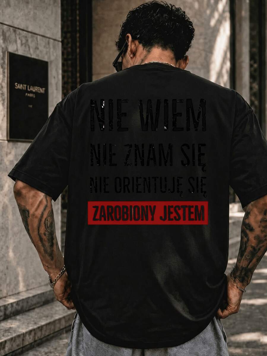 Men T-Shirts - Black - View 1