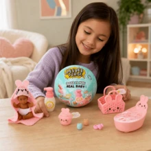 MGA Entertainment MGA's Miniverse Make It Mini Real Baby Nurture Mystery Blind Capsule Collectible Toy - Multicolor - View 7