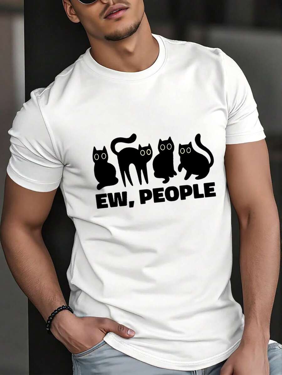 Men T-Shirts - White - View 1