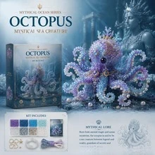 1 buah - Kit Pembuatan Manik-Manik Gurita Laut Mitologi DIY, Set Kerajinan Gurita Manik-Manik Buatan Tangan Tanpa Lem, Kit Manik-Manik Perhiasan Berkualitas Premium untuk Remaja dan Dewasa, Dekorasi Makhluk Laut DIY, Hadiah Seni - Gaya Acak - Tersedia berbagai warna - model dikirim secara acak. - View 3