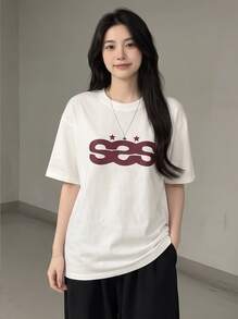 Women T-Shirts - 白色 - 查看 2