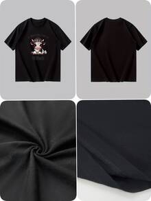 Men T-Shirts - Black - View 4
