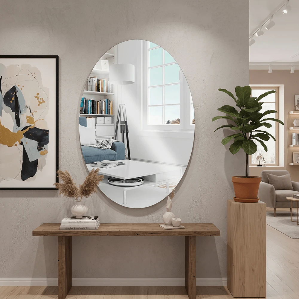 Mirror Stickers - Oval - Übersicht 1