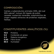 Cesar Comida Húmeda para Perros Sabor Pollo en paté (Pack de 14 Tarrinas x 150g) - gramo - Ver 2