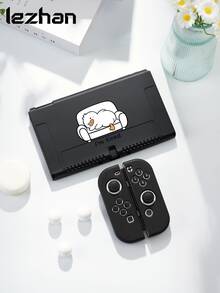 New Switch 2 (2025) 遊戲主機配件 1件裝 疲憊鴨圖案保護殼，相容於 Switch 2、Switch NS/Switch OLED/Lite，Switch 遊戲主機配件收納袋保護套，適合 Switch 玩家的浪漫禮物 - 彩色 - 查看 7
