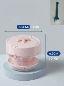 3合1假牙收納盒 自動彈開式牙齒矯正保持器清潔盒 便攜式牙齒矯正器收納盒 適用旅行、臥室梳妝台、日常浸泡與存放 - 多色 - 查看 13