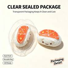 1 pieza Juguete antiestrés de silicona con rebote lento en forma de gato sushi - Juguete sushi de salmón, juguete antiestrés con forma de comida, juguete de silicona, juguete antiestrés, decoración de llavero, regalo lindo para niñas - Multicolor - Ver 4
