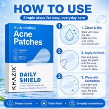 200/400/800pcs Hydrocolloid Acne Pimple Patch, Hydrocolloid Spot Stickers, Covering Zits And Defect, Nighttime Spot Stickers For Face - Round Transparent - View 4