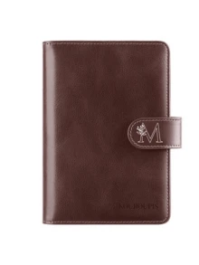 Passport Wallet Organizer With Boarding Pass Holder - Line & Letter Print, Waterproof Bi-Fold Passport Holder, Large Capacity Driving License Case With RFID Anti-Theft Function, Unisex, Suitable For Family Travel,Travel Essential - Multicolor - View 15