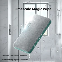 Magic Descaling Cleaning Brush, 1/2/3pcs Multi-Function Bathroom Glass Mirror Shower Room Tile Cleaning Tool, Powerful Water Stain Watermark Limescale Removal Brush, Suitable For Windows Sinks - One Size - View 6