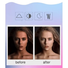 Portable LED Mini Selfie Fill Light, Adjustable Makeup Light, Universal Smartphone Accessory - HRY108 - View 9