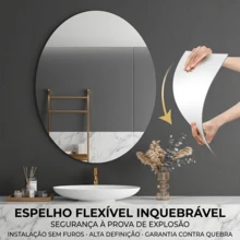 Mirror Stickers - Oval - Übersicht 5
