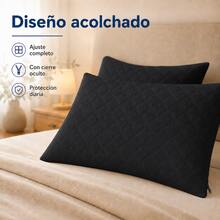 Beyoung Pillowcases & Shams - Black - View 5