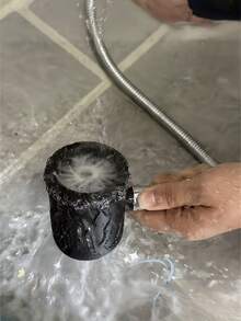High Pressure Turbo Showerhead With 360 Degree Rotating Rain System, Spiral Bathroom Fixture, Suitable For Bathroom Installation, Bayonet Connector, Compatible With N System And Strong Water Flow, Shower Head For Shower Use Solely - Circular Pressurized Water Flow - View 11
