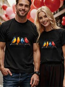 Men T-Shirts - 黑色 - 查看 2
