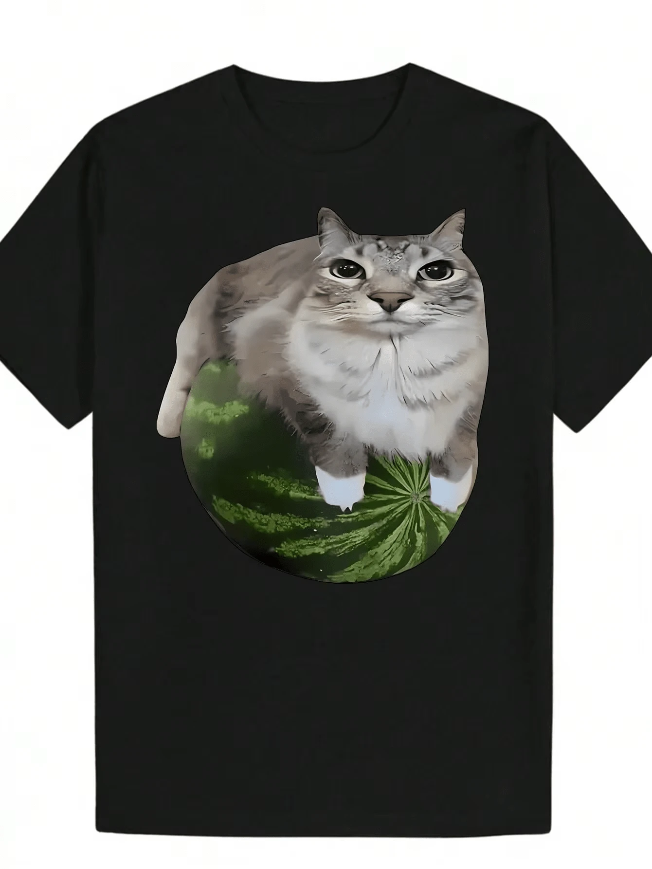 Customized T Shirt Streetwear TshirtMen'S Funny Graphic T-Shirt Casual Summer Unisex - Black - View 1