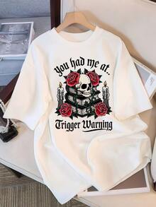 Women T-Shirts - 白色 - 查看 1