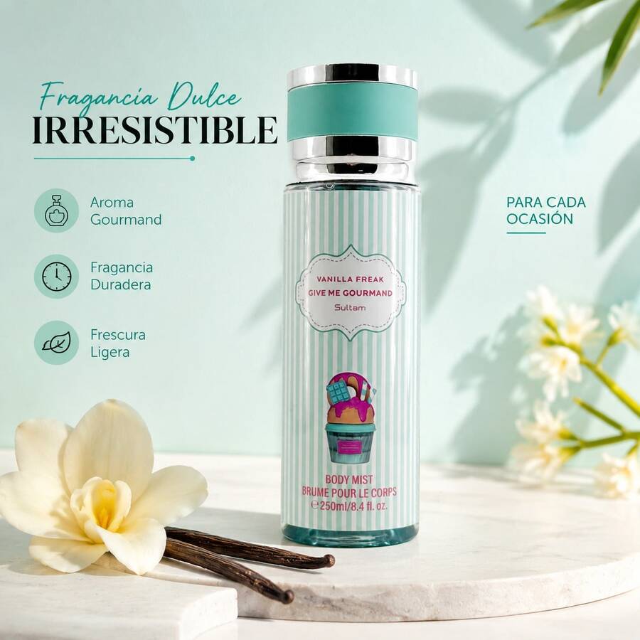 Perfume Árabe 250ML para Mujer en Spray, Fragancia Floral y Dulce de Larga Duración, Aroma Elegante y Sofisticado para Uso Diario - Gourmets cálidos y dulces - Ver 1