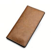 Dompet Tangan Pria Gaya Vintage untuk Bisnis, Dompet Koin dan Kartu, Dompet Genggam - MultiWarna - View 13