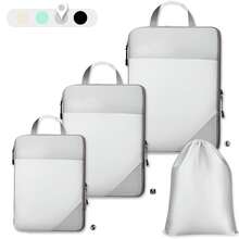 Travel Compression Storage Cubes, Expandable Storage Organizer Bags, Lightweight Luggage Organizer Bags, Essential For Home And Travel, Convenient Clothing Organizer, Suitable For Men, Women, Students, Travel Essentials, Back To School Supplies - View 22