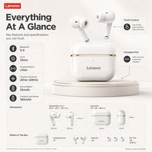 Lenovo EA230 True Wireless Earbuds Bluetooth 5.4 In Ear Noise Reduction Ultra Low Latency Stereo Sound With HD Call Mic For Gaming Music Daily Use Android IOS - View 6
