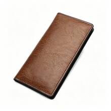 Dompet Tangan Pria Gaya Vintage untuk Bisnis, Dompet Koin dan Kartu, Dompet Genggam - MultiWarna - View 11