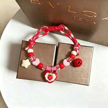 1pc Summer Cat Bell Necklace, Pet Collar, Refreshing Dopamine Color, Cute Fruit Pet Necklace, Adjustable Length, Suitable For Pet Parties, Photoshoots, Gatherings, Picnics - Multicolor - View 17