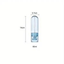 30-100ml 便攜式可重複填充細霧噴霧瓶 空化妝品容器 噴霧霧化器迷你瓶 旅行配件 - 藍色 - 查看 11
