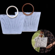 3pcs Complete DIY Hand-Woven Embroidery Bag Making Kit, Includes 1 Set Of Plastic Grid Sheets And 2 Bag Handles, Suitable For Craft Enthusiasts - Handmade Wallet/Handbag Making, Beginner-Friendly Embroidery Project, Exquisite Gift Choice, DIY Wallet Making Supplies - Mixed Colors - View 15