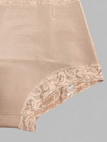 1 pieza Pantalón moldeador y adelgazante de cintura alta para mujer, control de abdomen, apto para múltiples ocasiones - Camel - Ver 8