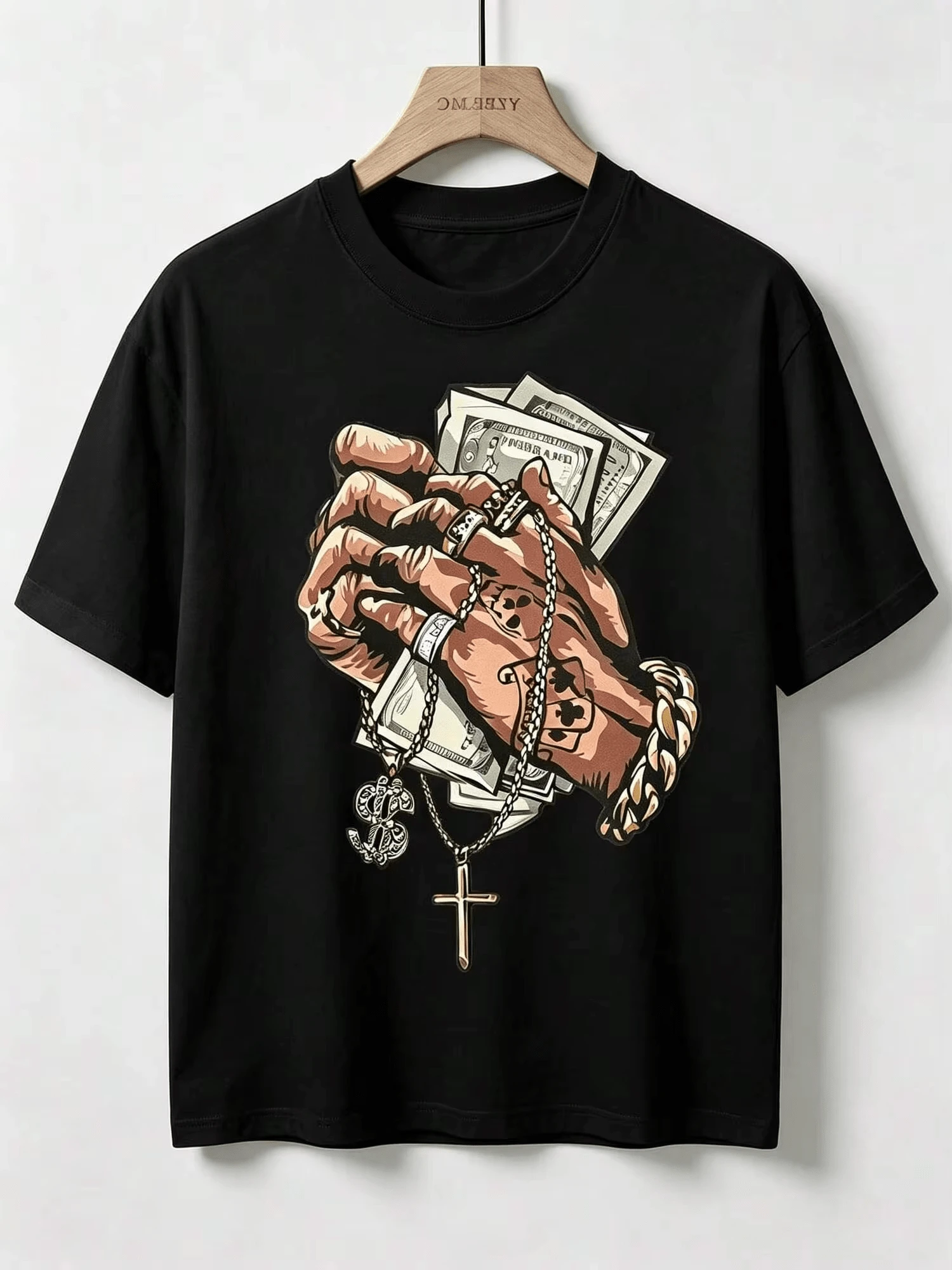 Women T-Shirts - 黑色 - 查看 1