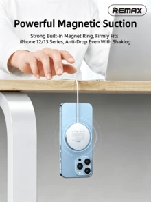 REMAX RP-W58 三合一磁吸充電器 15W高速快充 可拆卸式便攜設計 居家床頭簡約放置 出差旅行一拎即走 多功能無線充電支架 - 白色 - 查看 3