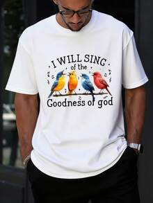 Men T-Shirts - White - View 3