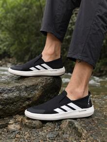 Adidas TERREX BOAT Unisex HIKING Lightweight, Comfortable, Breathable, And Durable Outdoor Hiking Shoes - Black - View 4