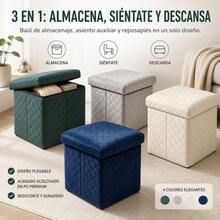 Storage Benches & Ottomans - 淺灰色 - 查看 2