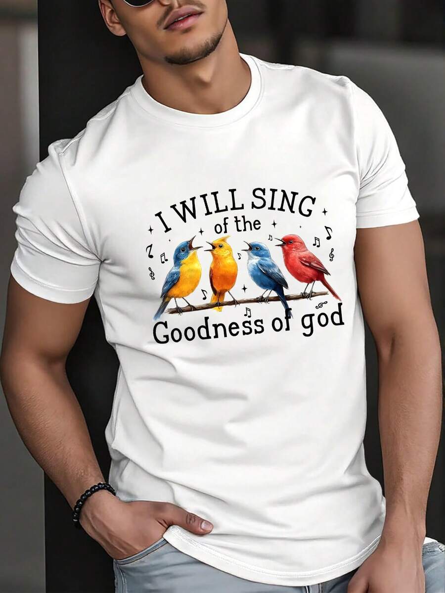 Men T-Shirts - White - View 1