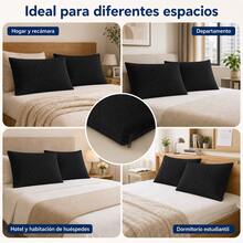 Beyoung Pillowcases & Shams - Black - View 6