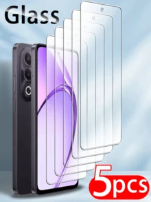 5 Paket Pelindung Layar Kaca Tempered - Pelindung Layar 9H yang Kompatibel dengan Casing Ponsel - Untuk Kaca Tempered - Bening - Clear - View 16