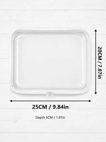 PVC Transparent Storage Box, Hard Stackable File Bag, Multi-Functional For Storing Accessories And Stationery, Suitable For Home, Travel And School - Multicolor - View 13