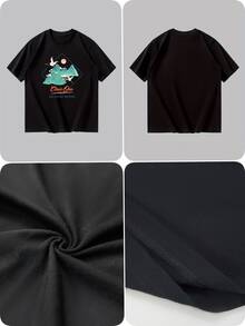 Camisetas de hombre - Negro - Ver 4