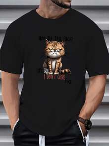 Camisetas de hombre - Negro - Ver 3