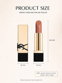 YSL Saint Laurent Square Tube Lipstick NM Nude Muse 1.3g Sample Size Moisturizing Lipstick Suitable For Daily Commute Wear - NM Nude Muse - View 5