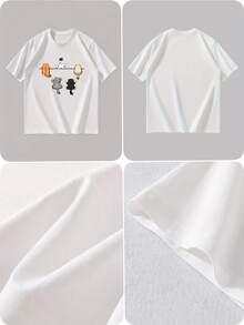Men T-Shirts - White - View 4